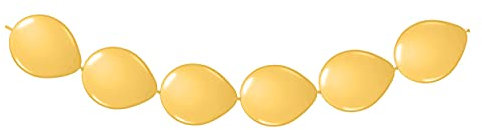 Ketten-Luftballons 3 m Gold