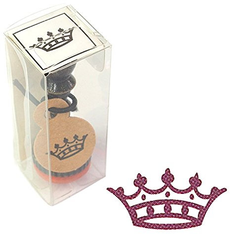 Kinder Gesicht Verschlussstempel Crown H1967-030