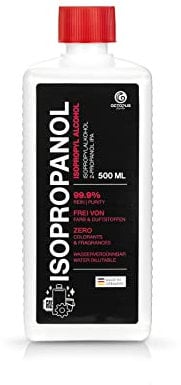 Octopus 500 ml de nettoyant alcool -isopropanol 99,9% alcool isopropylique 2-propanol IPA, le nettoyant complet pour le dégraissage