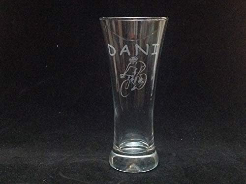 regalo grabado Vaso cerveza grabado. Vidrio