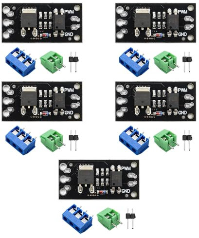 DollaTek 5Pcs FR120N MOS MODUL MOSFET Steuermodul Feldeffekt-MODUL