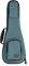 Kala Brand Music Co. DC-B-TQ Ukulele, 0-Saiten-Ukulele, Bodega-Blau, U・BASS-Multifunktionswerkzeug