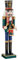 Cepewa Nussknacker aus Holz Trommler r/g 38 cm Weihnachtsdeko Figur Erzgebirge Nussbrecher Nutcracker Nusszange (1 x Nussknacker Trommler r/g 38 cm)