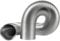 Tubo in alluminio da 12 cm/120 mm – 1,5 m di lunghezza tubo flessibile – per asciugatrici – cappa aspirante per tubi, condizionatori d'aria – ingresso condotto dell'aria, tubo di scarico per tende a