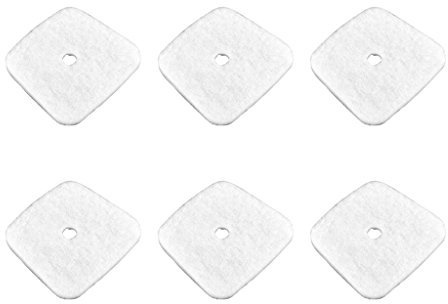 6 Stück Luftfilter für Mantis 7222E 7222M 7230 7240 7924 Hobel/Kultivator