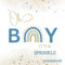 Oh Boy Baby Sprinkle Baby Shower Guest Book Blue Sprinkle Decoration Boy Themed Party: Advice Memories Instant Photos and Prediction Keepsake Gift for Moms