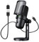 KO-STAR USB Microphone for PC,Computer Gaming Mic for PS4/ PS5/ Mac,Condenser Mic with Quick Mute,RGB Light,Pop Filter,Shock Mount for Recording,Streaming,Podcasting,YouTube (Brown)