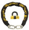 Burg-Wachter - Cadena de seguridad para motocicleta, 1 m, 12 mm, color negro