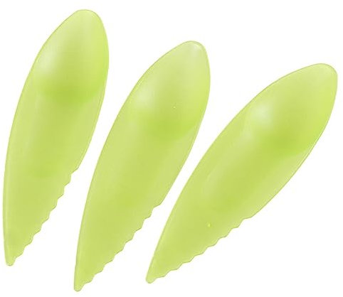3 Pcs Kiwi Spoon Plastic Fruit Skinner Divider Multifunctional Household Kitchen Digging Scoop Device Accessories