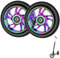 CLKE Freestyle Pro Stunt Scooter-Rad, 100 mm, bunt, aus Aluminiumlegierung, mit Fächern für Kugellager, für Razor, für Cox Swain Freestyle-Scooter