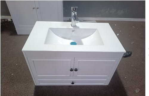 Caldion Waschtisch mit Unterschrank, Weiß, 60 cm breit