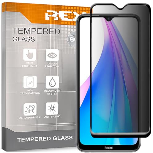 Protector de Pantalla Antiespía para XIAOMI REDMI Note 8T, Cristal Vidrio Templado Premium