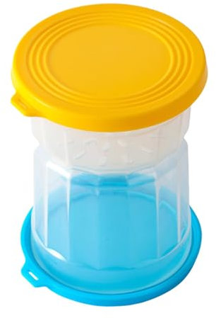 Essiggurken-Trennglas, Gewürzgurken-Abtropfglas, Oliven-Sanduhrbehälter, Luftdichtes Gurken-Organizer-Glas, lebensmittelechter Gurken-Aufbewahrungsbehälter mit Sieb für in Dillscheiben geschnittene Gu