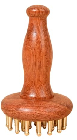 DEVNWIGMO Massagebürste Aus Holz – Komfortables Geschenk – Massagegerät für Beine, Rücken Und Taille