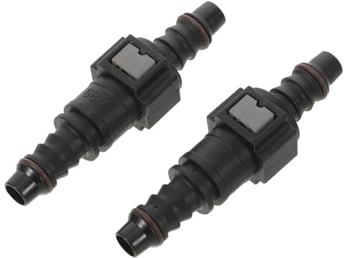 ERINGOGO Raccords Rapides pour Tuyau de Carburant en Nylon 7,89 Mm 5/16 Étanchéité Facile et Remplacement Simple Lot de 2 Sets de Sets pour Conduite D'huile Automobile