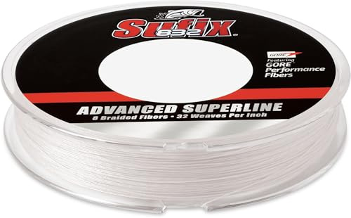 Sufix 832 Braid 30 lb Ghost 150 yards