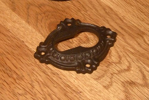 Schlüsselloch-Rosette Schlossrosette wie aus historischer Zeit f. Profilzylinder