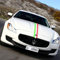 StickersLAb - Fascia Banda Adesiva Tricolore Bandiera Italia a Strisce in 4 Misure (2,5cm, Lunghezza - 1 Metro)
