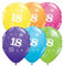 Luftballons 18 Tropical-Mix Qualatex, ca. 30 cm, 5 St.