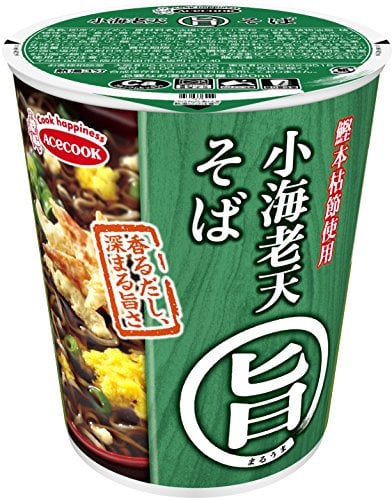 AceCook Shrimp Tenpura Soba 60g×12 Japan Cup Noodles