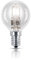 Philips EcoClassic 925648044214 Energiesparlampe E14, 28 W, rund, 2BL/10, 230 V, 2 Stück