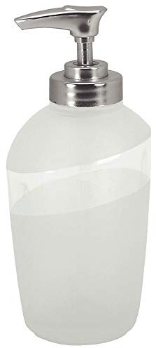 Spirella Seifenspender Level Glas Flüssigseifen-Spender 300ml Weiß