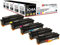 Reton Toner 5er Farbset kompatibel für CP2026 (CC530A, CC531A, CC533A, CC532A), 304A, für HP Color Laserjet CM2320N, CM2320NF, CM2320FXI, CP2025N, CP2025DN, CP2025X, CM2320MFP