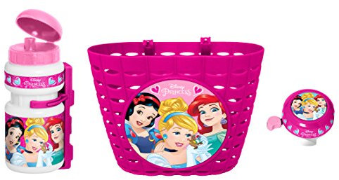COMBO CORBEILLE + BIDON + SONNETTE PRINCESSES DISNEY