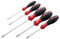Wiha 30286 | 5 Piece SoftFinish Slotted and Phillips and Square Screwdriver Set