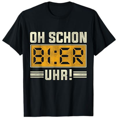 Coole Bier Sprüche - Oh, schon Bier Uhr Mallorca Geschenk T-Shirt