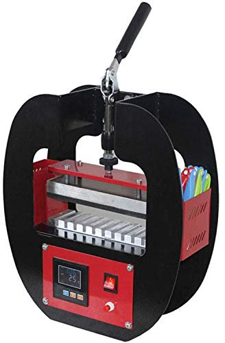 Transferpresse 300W Presse Heißpresse Kugelschreiber Wärmepresse 10-Stationen-Stiftdrucker Heißprägen Werbung Kugelschreiber Thermische Sublimationstransfer DIY-Werkzeug 9-12 Mm Heißpresse