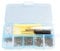 BiBiFly 700pcs Eyeglasses/Glasses/Spectacles Repair Tool Kit Set (Silicone Nose Pads Assortment Set with Tweezer Micro Screwdrivers & Tiny Glasses Screws Nuts & Glasses Cloth)
