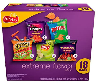 Frito Lay, Mezcla de sabor extremo, 18 onzas