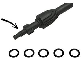 for Bosch AQT Pressure Washer Lance O-Ring Rubber Seal Spare Oring Replacement Qty=5 002773