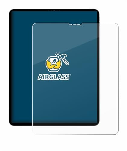 BROTECT Schutzglas für Apple iPad Pro 12.9 2022 (6. Gen.) Schutzfolie Panzer Folie Glas Displayschutz Made in Germany [ 9H, Anti-Fingerprint]