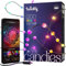 Twinkly Strings USB-C Pearls 200 LED, LED-Lichterkette in Perlenform, RGB LED-Lichter Mehrfarbig, Lichter zum Valentinstag, Kompatibel mit Alexa und Google Home, USB-C, Grünes Kabel, 12m