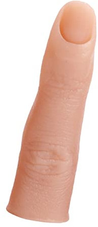 FRCOLOR ModèLe Doigt En Silicone Flexible Pour Pratique De Manucure Taille RéAliste Avec Plaque Ongulaire Amovible Et Art Ongles Gel Acrylique