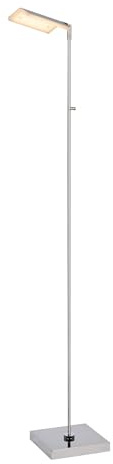 LUCIDE AARON - Stehlampe Mit Leselampe - LED Dim. - CCT - 1x12W 2700K/4000K - Chrom