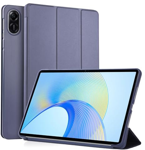 WD&CD Cuero Funda Compatible para Honor Pad X9/ Pad X8 Pro, 11.5 Pulgadas, Protector Compatible con Honor Pad X8 Pro/Pad X9, PC+PU Caso Carcasa Case Libro de Cuero con Soporte Función, Azul