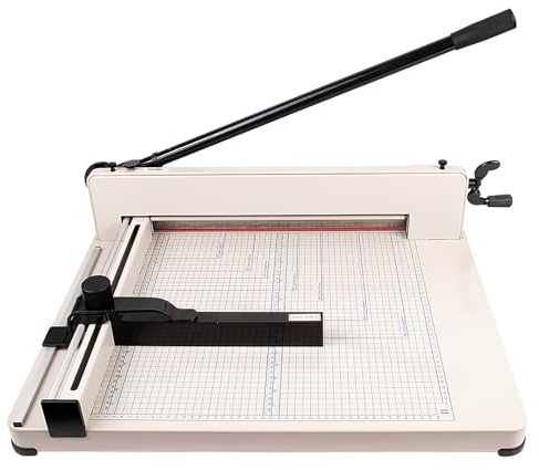 Generisch Professioneller A3 Hebelschneider Fotoschneider mit Sicherheitsverriegelung – 440 mm Schnittbreite für Schule Büro inklusive Schutzvorrichtung