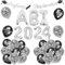 HOWAF ABI 2025 Deko, ABI 2025 Folienballons ABI 2025 Ballons Luftballon Abitur 2025 Deko, Bestandene Prüfung Banner für ABI Deko Abschluss Deko Abschlussfeier Deko 2025, Graduation Deko