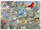 MyPuzzle Bunte Vögel im Blütenbaum - Premium 1000 Teile Puzzle - MyPuzzle Sonderkollektion von Puzzle Galaxy