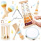 Funsland Musikinstrumente für Kinder ab 3 Jahr, Holz Montessori Trommel Kinder, Xylophon Regenmacher Baby, Kind 2 3 4 Jahr Geschenkideen