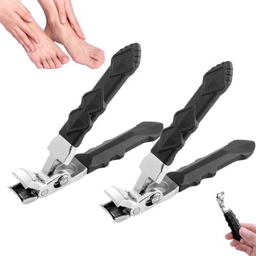 Outfany MaîTre Coupe-Pro, Dotmalls Clipmaster Pro, TêTe InclinéE Ergonomique, Coupe-Ongles Pour Seniors, Pour Personnes âGéEs (2pcs)