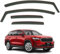 Set mit 4 Windabweisern, kompatibel mit Skoda Kodiaq 5-Türer SUV 2024 2025 2026 Modelle.