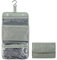 Geoyien Trousse de Toilette, Trousse de Toilette Homme, Trousse de Toilette de Voyage pour Hommes et Femmes avec 4 Compartiments, Taille Compacte Pliable,Trousse de Maquillage Imperméable avec Crochet