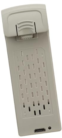 Gonetre Drohnen-Li-Ionen-Akku, 7,4 V, 2200 MAh, Kunststoffgehäuse, Tragbarer Multi-Guard-UAV-Akku für LYERC L500PRO-Drohne (Grau)