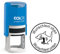 Taucherstempel HAI 05 - Stempel für Taucher mit persönlichem Namen, Motiv & Tauchspruch