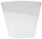Yankee candle 1507889 Serene Sandblast Cool Grey Porta sampler, Vetro, Grigio, 7.1x0.4x7.6 cm
