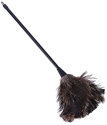 UEETEK Ostrich Duster Feather Dusters Plastic Handle Cleaning Brush Tool